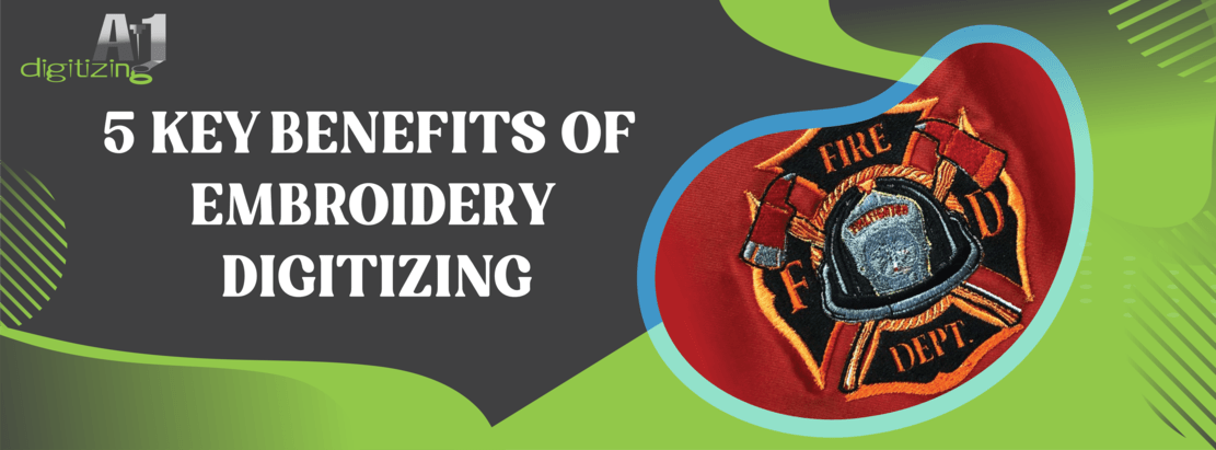 5 Key Benefits of Embroidery Digitizing Cover