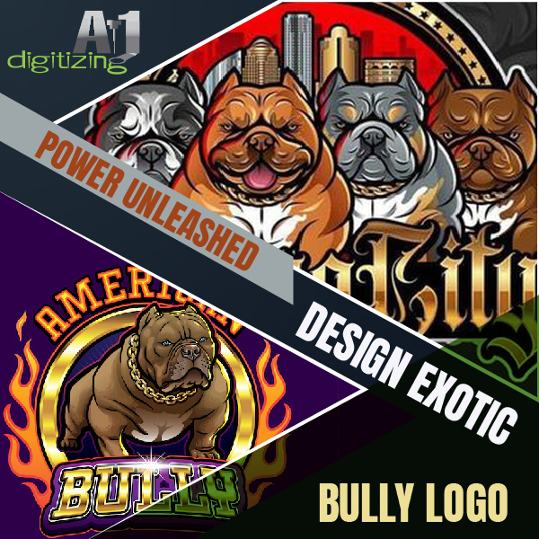 Exotic Bully Logo Design Unleash the Power