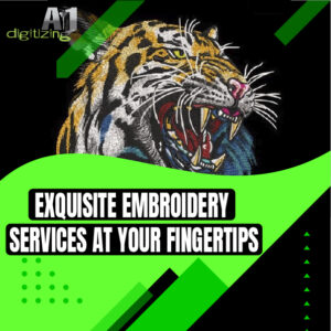 Exquisite Embroidery Services at Your Fingertips