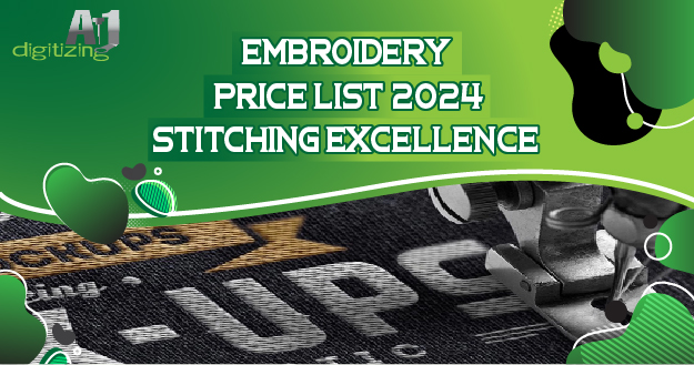 Embroidery Price List 2024 - fb
