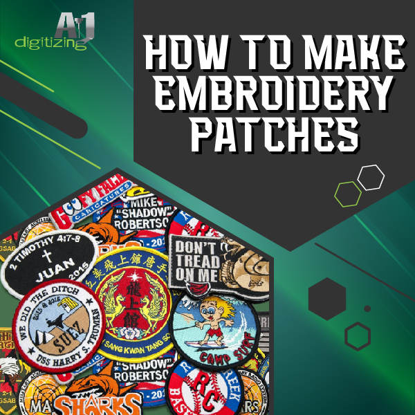 How to Make Embroidery Patches