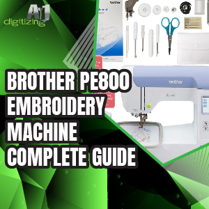 Brother pe800 Embroidery Machine Photo