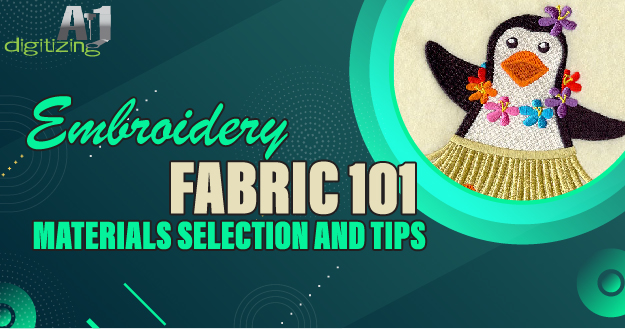 Embroidery Fabric Selection Guide Photo