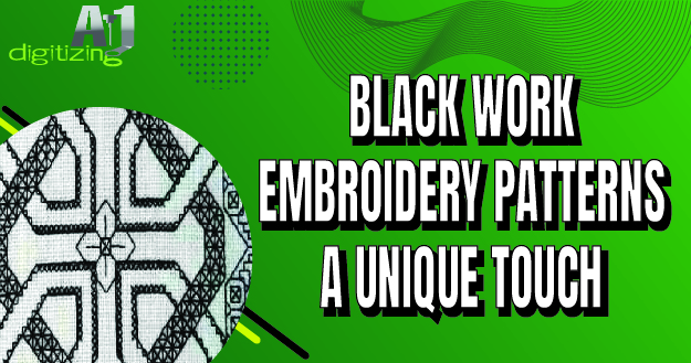Blackwork Embroidery Photo