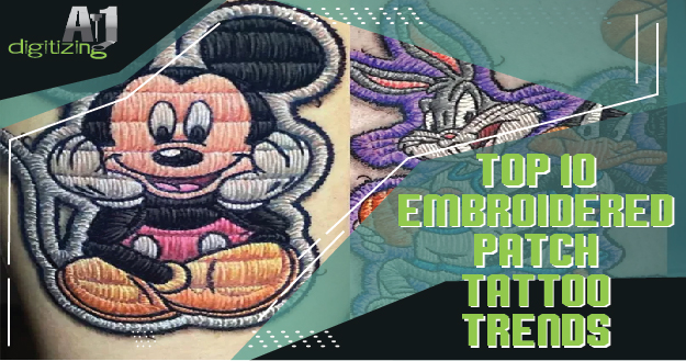 Embroidered Patch Tattoo Trends