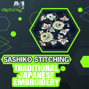 Sashiko Stitching Picture
