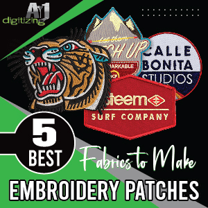 Best Fabrics to Make Embroidery Patches
