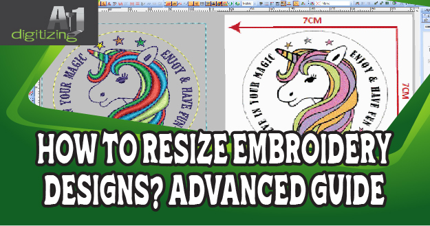 Resizing Embroidery Designs