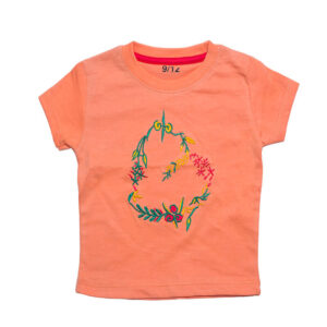 baby girls embroidery t shirts