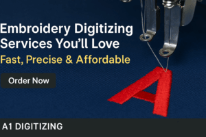 Embroidery Digitizing Services You’ll Love – Fast, Precise & Affordable.services you'll Love