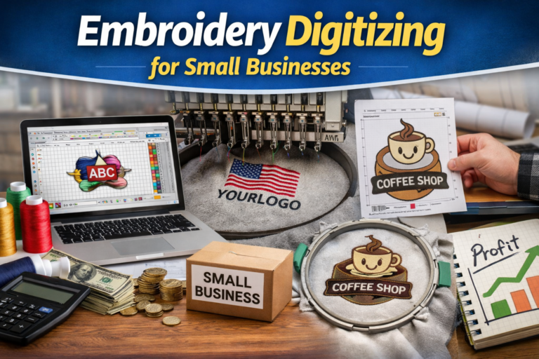 Embroidery digitizing for small businesses